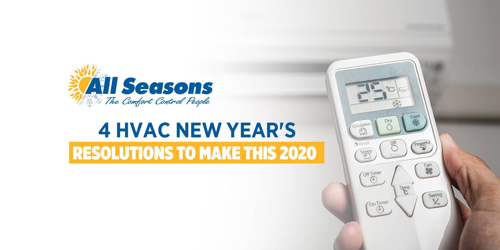 4 HVAC New Year's Resolutions to Make This 2020